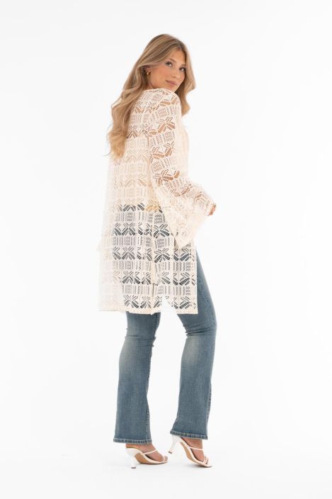 Capri Collection pitsijakku Nella offwhite romanttinen lisäys asuihin tuotekuva 3