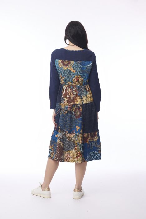 Orientique mekko 21467 Maluku tyylikäs kukkakuosi tuotekuva 2