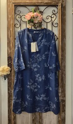 MASAI mukava mekko Nokolo Blue Denim pehmeä ja kevyt