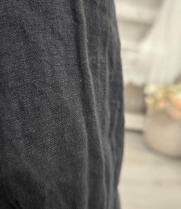 Grizas pellavatunika 52762 Musta tyylikäs ja romanttinen malli tuotekuva 6