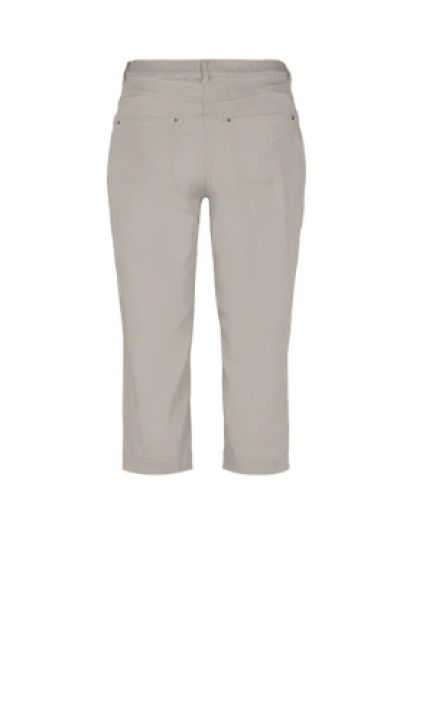 Laurie capri housut Hannah 22244 Regular Capri pituus Grey Sand tuotekuva 1