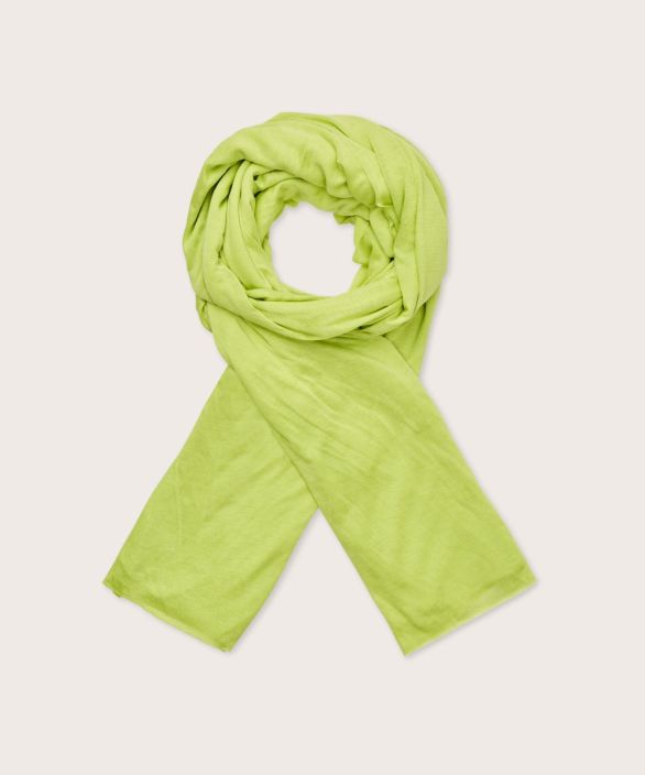 MASAI huivi Amega Charteuse lime vihreä todella mukava huivi tuotekuva 3