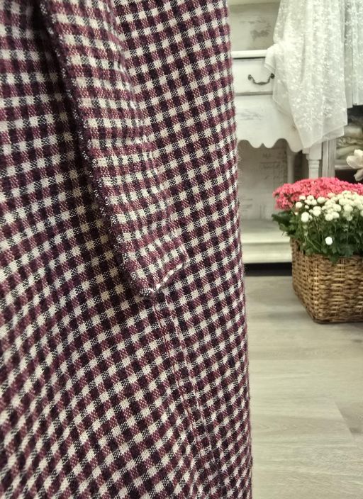 Thing leveät housut 7080 Wine viininpunaiset näyttävät housut tuotekuva 5