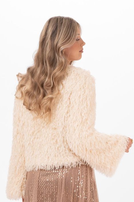Capri Collection jakku Madison Shamppanja vaalea ihanan pehmeä ja pörröinen,kitkaton vuori tuotekuva 2 Capri Collection jakku Madison Shamppanja vaalea ihanan pehmeä ja pörröinen,kitkaton vuori tuotekuva 2