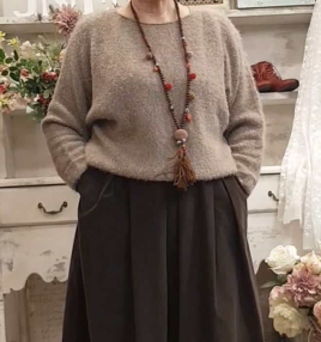 Marta du Château ihana ylisuuri pörröneule 8038 Dark Fango ja todella mukava tuotekuva 1 Marta du Château ihana ylisuuri pörröneule 8038 Dark Fango ja todella mukava tuotekuva 1