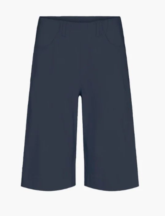 Laurie shortsit Donna 100861 Donna Loose leveät mukavat lahkeet Navy sininen tuotekuva 2