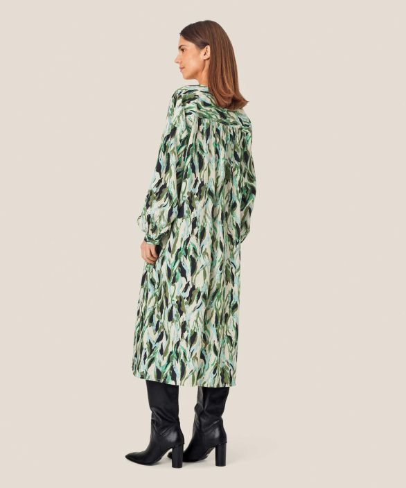 MASAI mekko Noemma Lichen Green kauden suosikki sävyt  A-mallissa tuotekuva 3