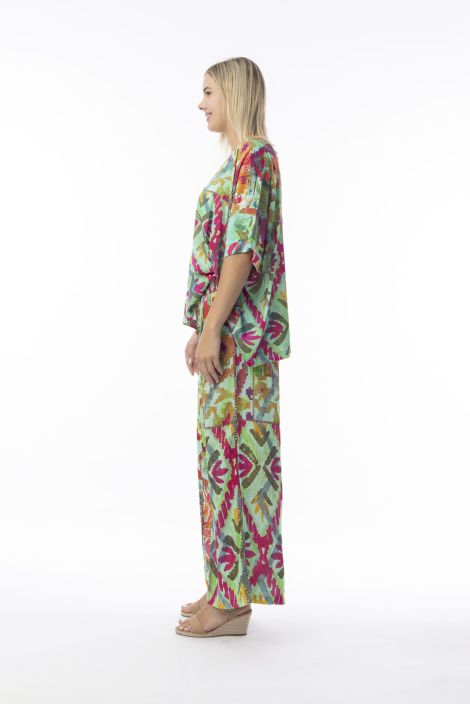 Orientique Boxy paita 72567 Crafty Digital kauniit murretut sävyt ihanassa kuosissa tuotekuva 2