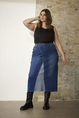 ZHENZI Zhenzi kaunis pitsireunainen toppi 200516 musta