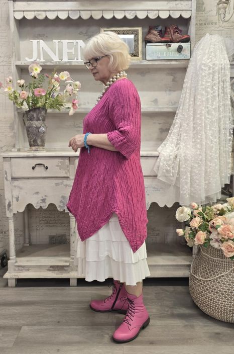 Grizas klassikko tunika 5134 Pinkki upea jokaisen vaatekaapin kulmakivi tuotekuva 2
