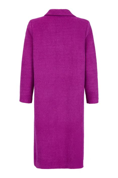 TIA kangastakki 77654 Kaunis purppura ihanan tuntuinen hieman pörröinen kangastakki tuotekuva 3