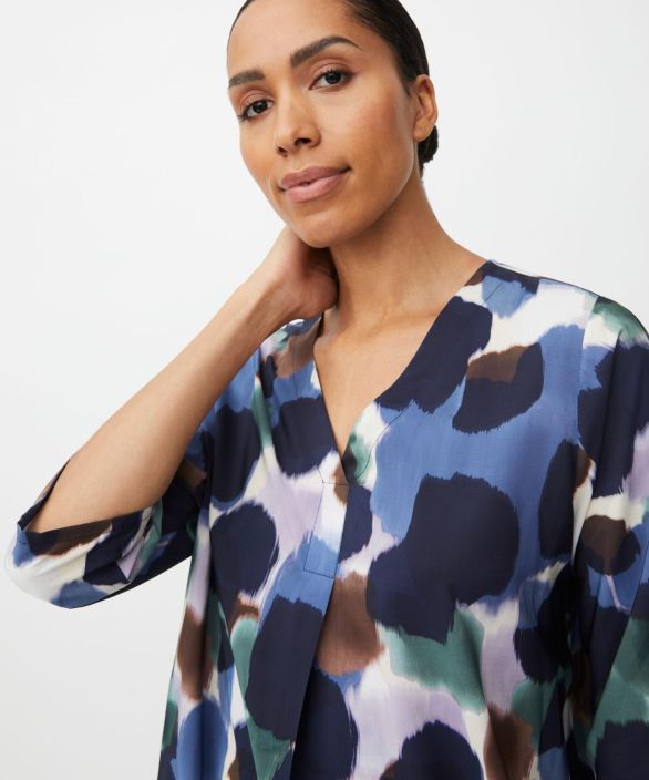 MASAI mekko Nodetta Navy Blazer tyylikäs pallokuosi tuotekuva 3