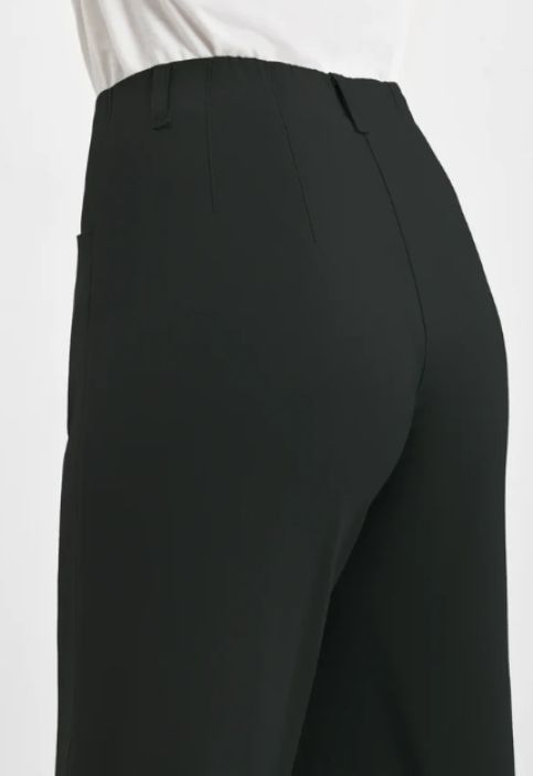 Laurie housut Donna Loose Cropped Musta leveät housut mukavasta uudesta laadusta tuotekuva 2