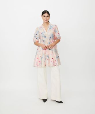 MASAI mekko Nevielle Primrose romanttiset frilla hihat ja kaulus