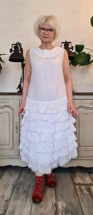 Grizas mekko 9078 (Valkoinen) Korkealaatuisista luonnonmateriaaleista valmistetut Grizas vaatteet ovat taas taalla! Mukavan